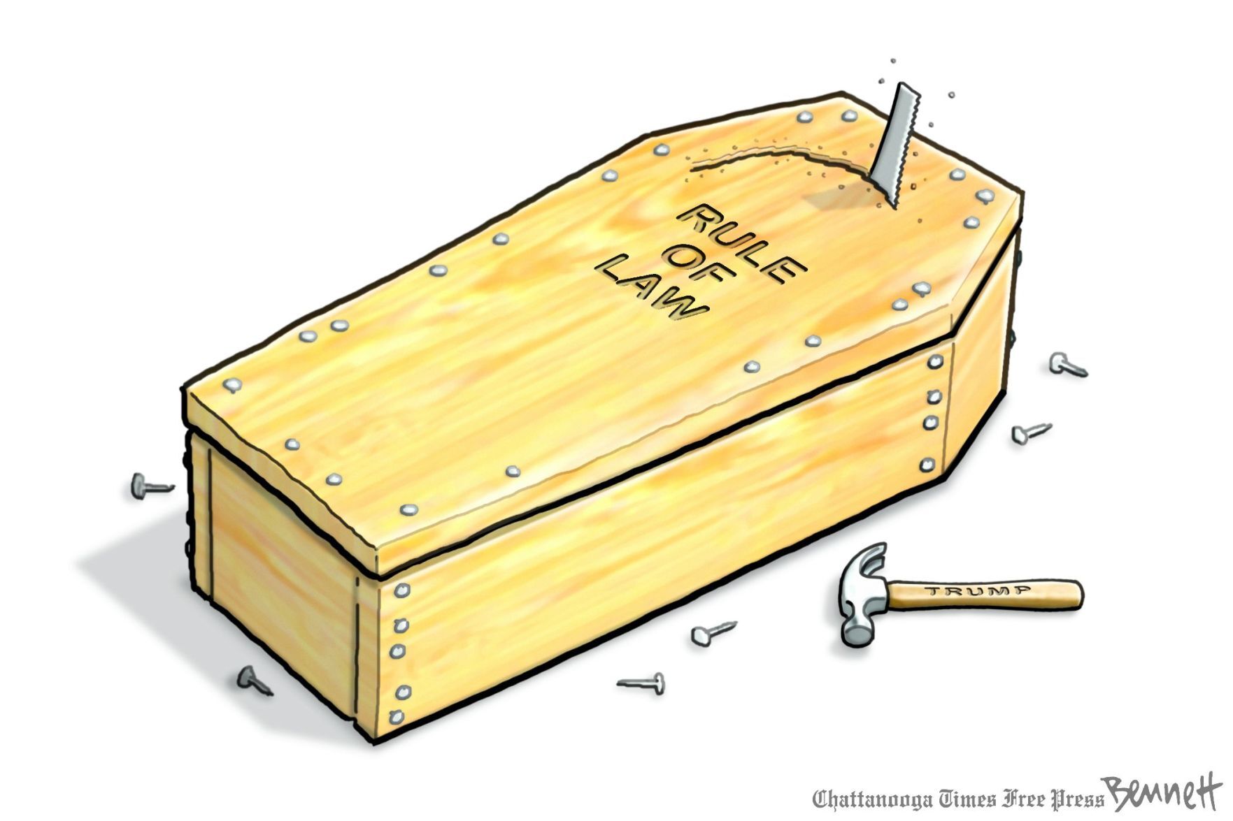 Clay Bennett cartoon